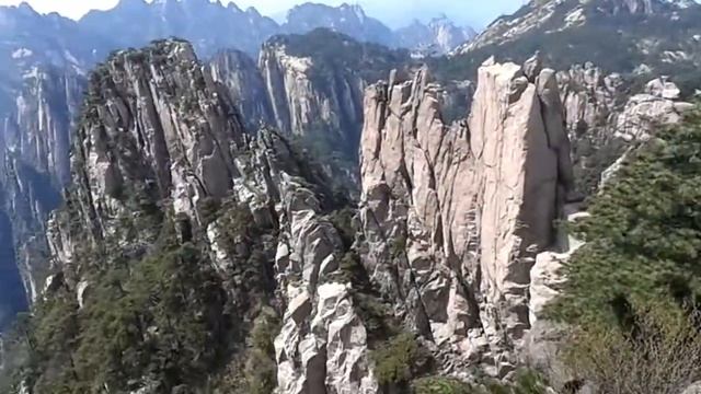 Хуаншань - самые красивые горы Китая! Топ достопримечательностей Китая. Путешествуем по Китаю. смотреть онлайн