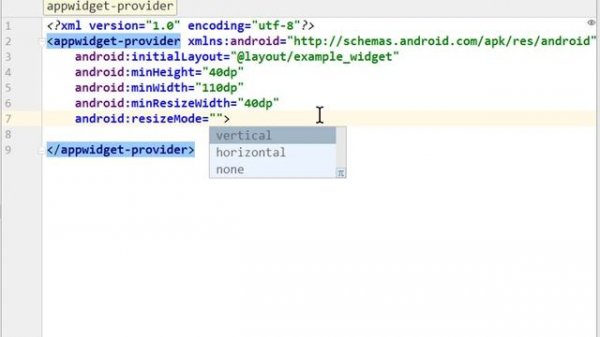 Simple App Widget - Android Studio Tutorial