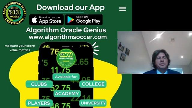 Get Certificate for Using Oracle Genius Algorithm Soccer Course on Udemy How to Enhance a Soccer смотреть онлайн