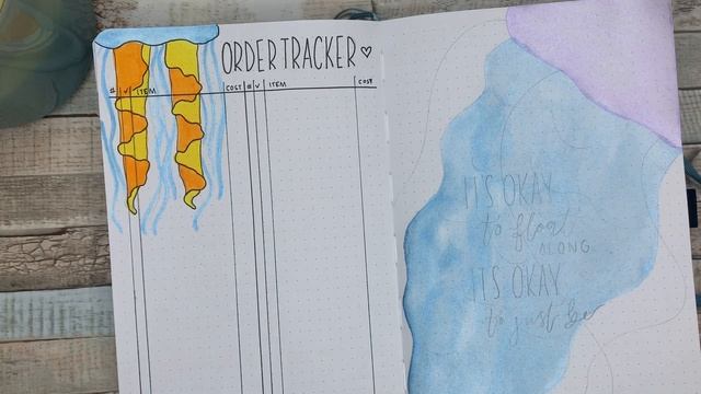 Plan With Me | June Jellyfish Bullet Journal Set Up смотреть онлайн