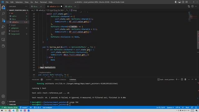 Занятие 6 09 03 23 Rust смотреть онлайн