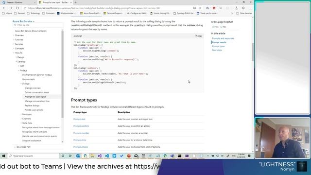 Build a chat bot with the Microsoft Bot Framework and Azure Logic Apps Part 5 смотреть онлайн