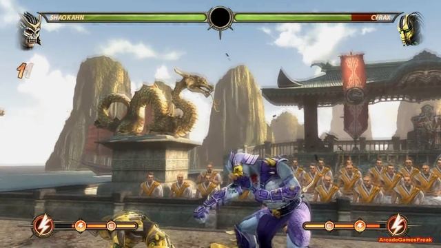 Mortal Kombat Komplete Edition - Skeletor Costume Skin Mod Arcade Ladder Gameplay Playthrough смотреть онлайн