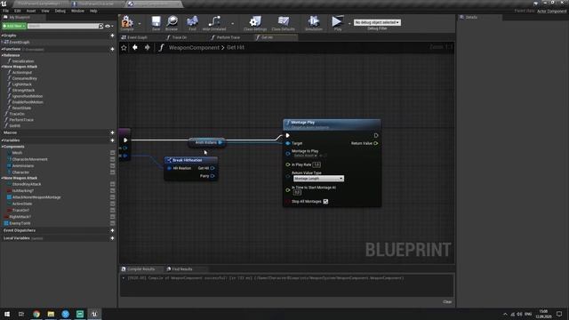 Unreal Engine 4 - Weapon component Ep.3 HIT Reaction смотреть онлайн