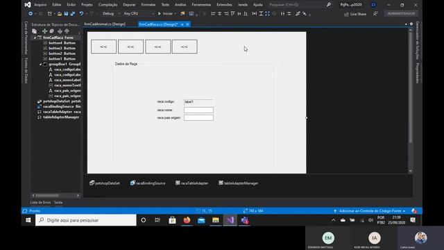 Projeto PetShop C# Parte 5 - Personalizando o BindingNavigator e prog. os outros Forms de cadastro смотреть онлайн