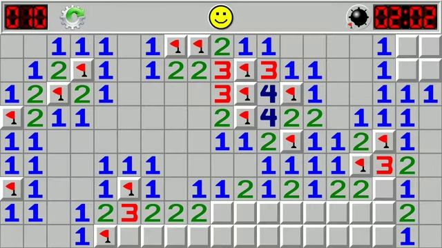 Игра "сапер". Sapper game . смотреть онлайн