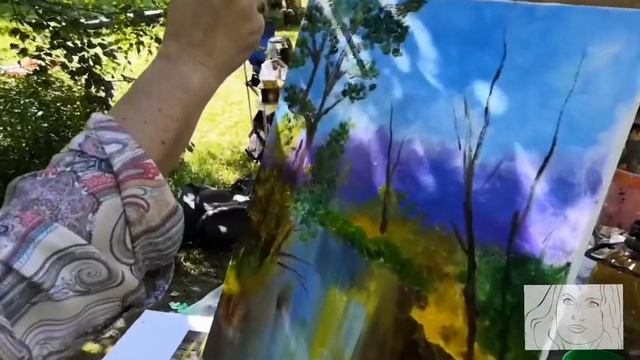 Рисуем НА СВЕЖЕМ ВОЗДУХЕ смотреть онлайн