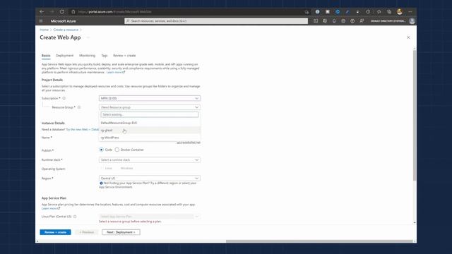 Deploy Azure Web App to Existing App Service Plan #Episode4 #WordPress смотреть онлайн
