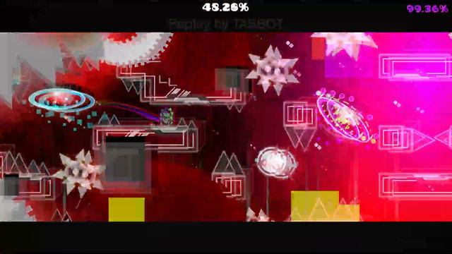 GEOMETRY DASH THE YANDERE BY DORAMI {EXTREME DEMON} TASBOT MACRO