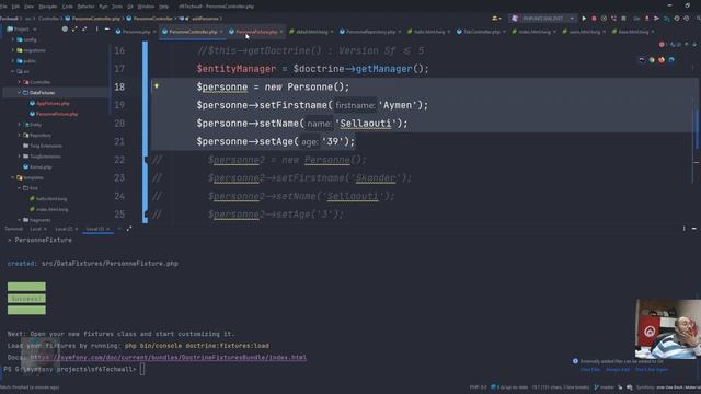 Symfony6 Techwall #27 Doctrine Les Fixtures смотреть онлайн
