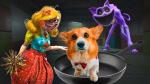 ЖУТКИЕ УРОКИ МИСС ДЕЛАЙТ!! (Корги Коржик) Говорящая собака