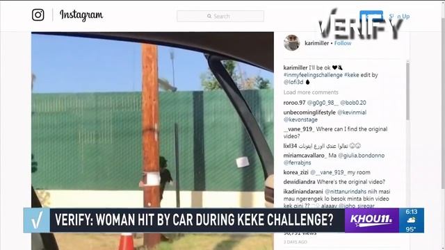 Verify: Woman hit by car during 'Keke' challenge? смотреть онлайн