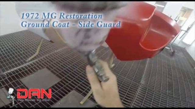 Painting 1972 MG Parts смотреть онлайн
