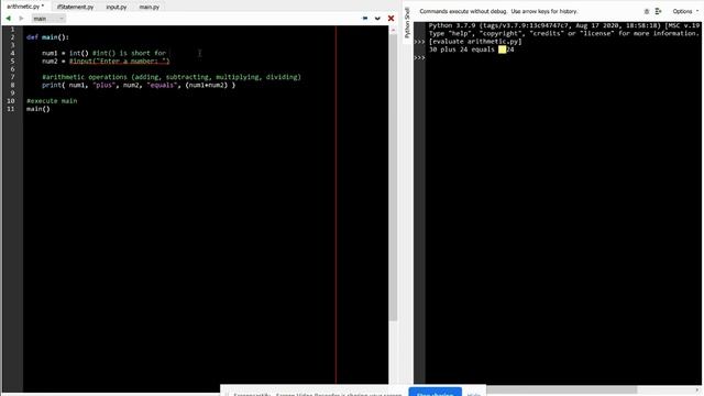 Python - Arithmetic & the int() Function Tutorial 3 смотреть онлайн