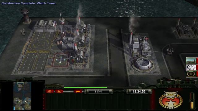 C&C Generals Contra X | Nuke General VS. Full USA Generals Challenge Hard 6-10