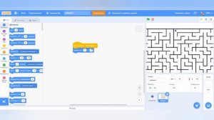 как создать ЛАБИРИНТ на СКРЕТЧ | Kirill KAPITAN | уроки скретч