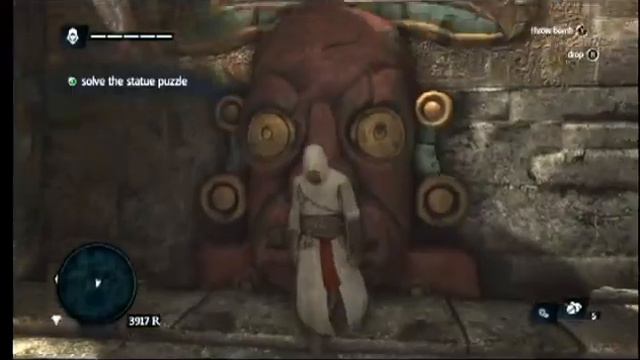 Assassin's Creed 4 Sequence 4 Memory 3 Solve the Statue Puzzle смотреть онлайн