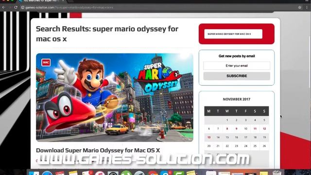 Download Super Mario Odyssey for Mac OS X (Macbook/iMac) смотреть онлайн