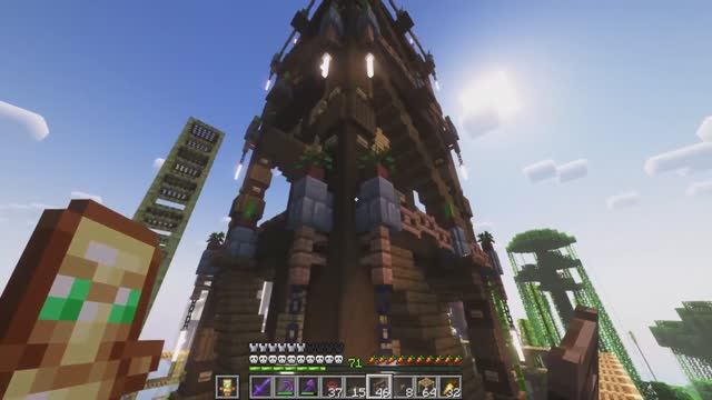 Хардкорный лонгплей майнкрафт - Сторожевая башня в мидтауне, minecraft. смотреть онлайн