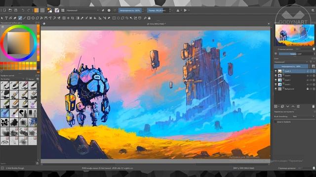 How To Draw A Robot / Как нарисовать робота смотреть онлайн