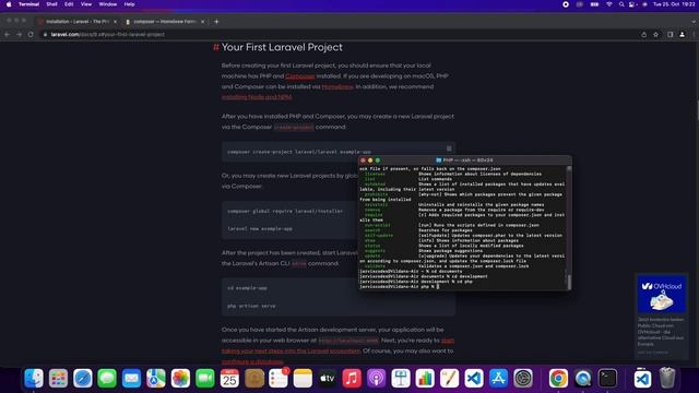 How To Install Laravel on Mac | First Laravel Project смотреть онлайн