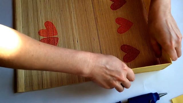 Подарки своими руками. Шкатулка из салфетки DIY. смотреть онлайн