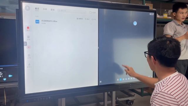 Devops Android 11.0 interactive flat panel in Split Mode, Whiteboard working properly смотреть онлайн