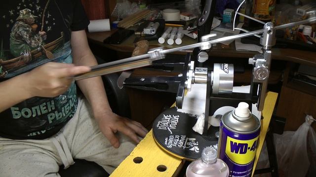 Заточка ножей. М390. 95х18. Венёвские алмазы. Финиш чугунный притир с алмазными пастами. смотреть онлайн