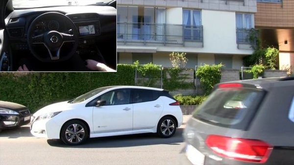 Nissan Leaf (2018): ProPilot Park Assist - real-life test :: [1001cars]