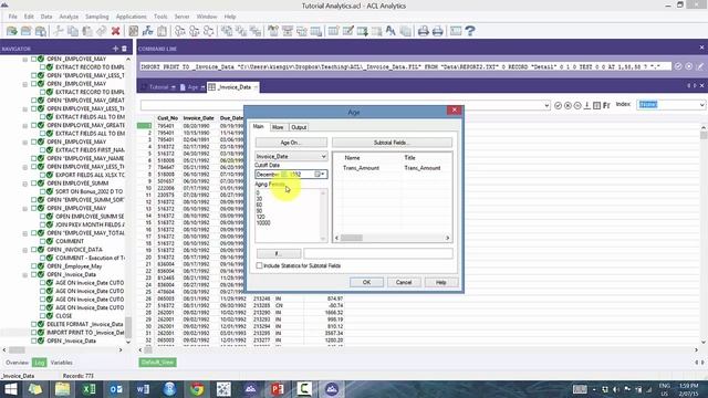 Introduction to ACL Analytics - Module 7 (Age and Stratify Data) смотреть онлайн