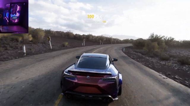 Lexus 2021 LC 500 (best sound) / Forza Horizon 5 / Ultra Quality / 4K смотреть онлайн