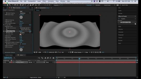 Water Ripples After Effects Tutorial
