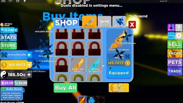 GETTING ?Z X-LEGENDS! ON SECRET PET SHOP ROBLOX ⚡Ninja Legends UPDATE смотреть онлайн