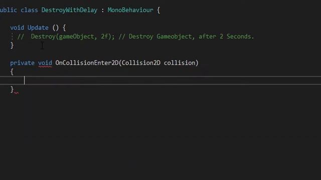 Unity - How to destroy a Gameobject with delay смотреть онлайн