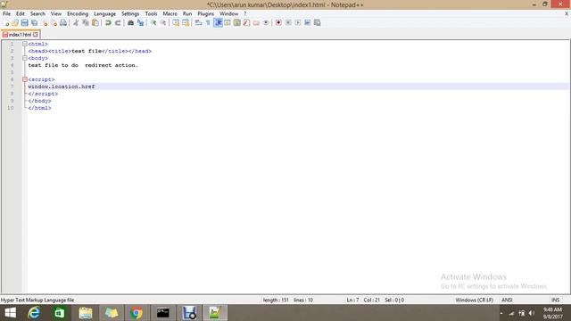 How to redirect to another webpage | Javascript смотреть онлайн