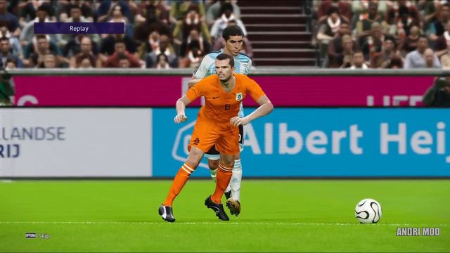 PES 2021 - FRINDLY MATCH NETHERLANDS 2006 VS ARGENTINA 2006 смотреть онлайн
