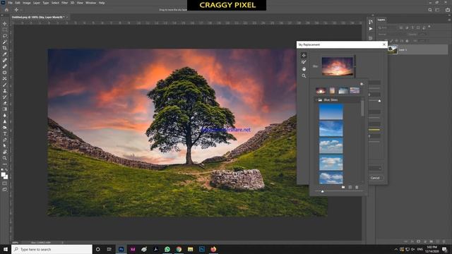 Photoshop new feature sky replacement, New feature photoshop 2021 смотреть онлайн