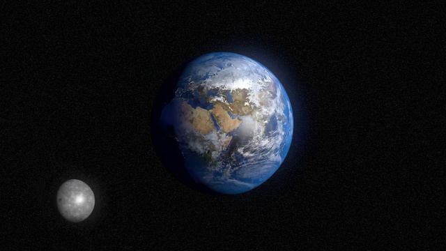 Луна спутник Земли  1