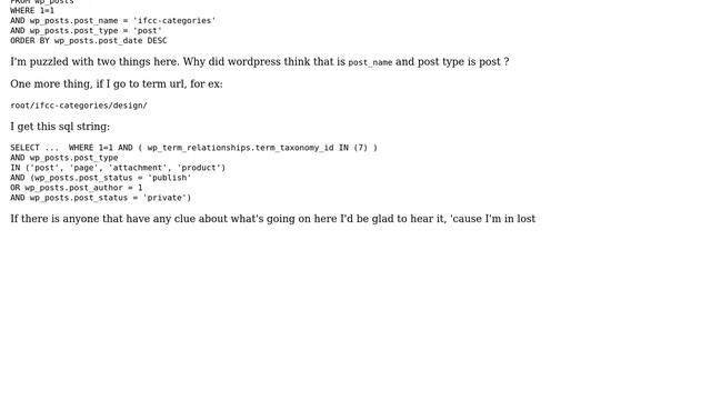 Wordpress: Wrong request query on cpt and tax смотреть онлайн