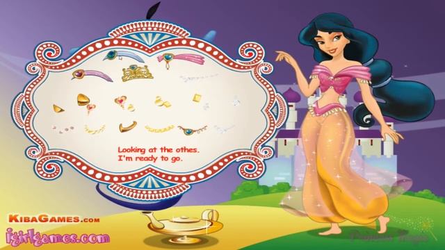 ♡ Princess Jasmine - Princess In Love - Disney Princess Dress Up Game For Kids смотреть онлайн