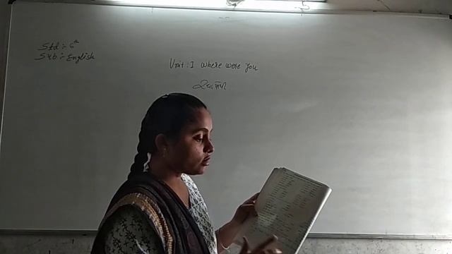 Std-6 english unit-1 where were you? смотреть онлайн