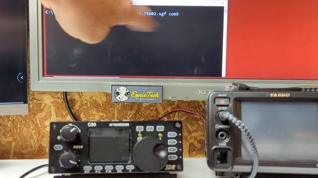Installing the Xiegu G90's NEW V1.79b02 Firmware using the Farnsworth command-line utility смотреть онлайн