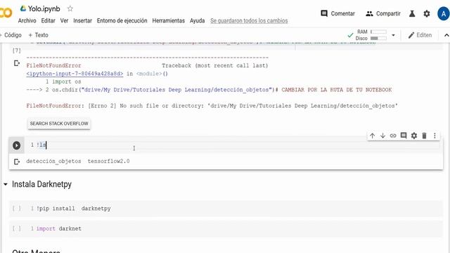 Tensorflow Detección de Objetos en Tiempo Real смотреть онлайн