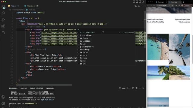 Build a Responsive React JS Website with Tailwind CSS смотреть онлайн