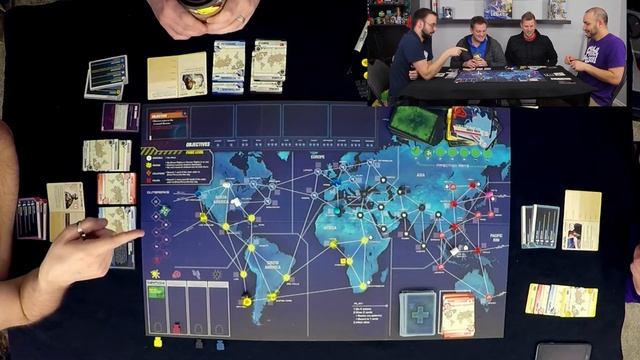 Let's Play Pandemic Legacy Season 1 February - Board Game Play Through смотреть онлайн
