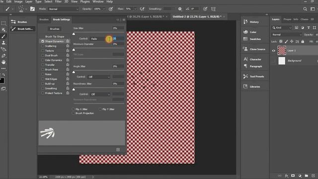 How to Create Hair Brush in Photoshop смотреть онлайн