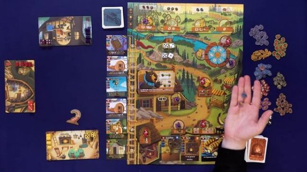 Обзор настольной игры "Уютная опушка" | Creature Comforts