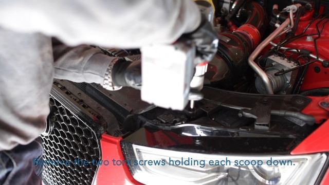 Audi RS5 Bumper Removal