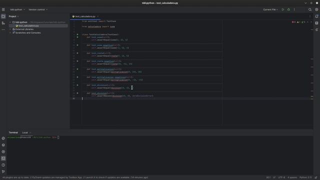 Test-driven Development en Python смотреть онлайн