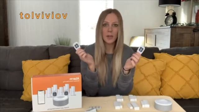 WiFi Door Alarm System2nd Gen, Smart Home Alarm Security System DIY, with Phone Alert, смотреть онлайн